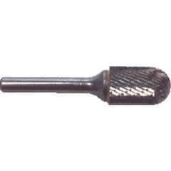 SC3 3/8 × 3/4 × 1/4″ SH Dbl Cut Cyl Radius - CBD - Burr - Best Tool & Supply