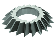 5 x 3/4 x 1-1/4 - HSS - 60 Degree - Right Hand Single Angle Milling Cutter - 24T - TiAlN Coated - Best Tool & Supply