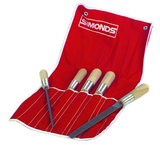 5 Pc. 8" General Purpose File Set-with Handles - Best Tool & Supply