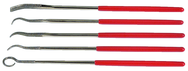 5 Pc. 2-3/4" Diamond Length - 5-1/2" OAL - Grit - Diamdon Riffler File Set - Best Tool & Supply