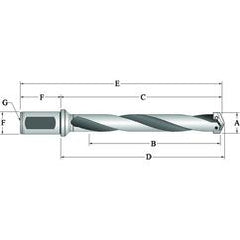 23030H-150F Spade Blade Holder - Helical Flute- Series 3 - Best Tool & Supply