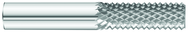 1/4 x 3/4 x 1/4 x 2-1/2 Solid Carbide Router - Style B - Burr Type End Cut - Best Tool & Supply