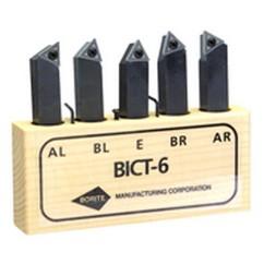 Style AR;AL.BR;BL;E 3/8x3/8" SH - Indexable Tool Bit Set - Best Tool & Supply