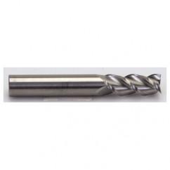 8mm Dia. - 63mm OAL - Alu-Speed CBD - 45° Helix HP End Mill - 3 FL - Best Tool & Supply