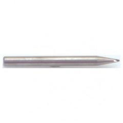 1.0mm Dia. - 50mm OAL - AlTiN - CBD - 30° - Center Cut - Mini Ball End - EM - 2 FL - Best Tool & Supply