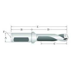 60714S-075F Spade Drill Holder - Best Tool & Supply