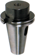 Taper/CAT V-Flange Adaptor - 2MT IT; CAT40 OT - Best Tool & Supply