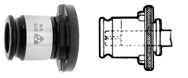 Positive Tap Adaptor -1-3/8" - Adaptor Size 3 - Best Tool & Supply