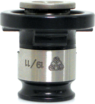 Rigid/Positive Tap Adaptor -- #29512; 3/8" NPT Tap Size; #2 Adaptor Size - Best Tool & Supply