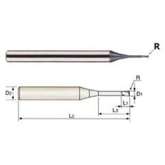 GMF19911 .015 DIA .004R 2FL HP EM - Best Tool & Supply