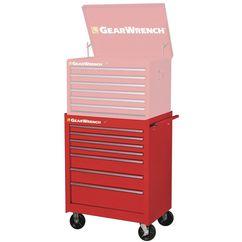 27" 7 DRAWER ROLLER CABINET RED - Best Tool & Supply