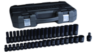 39PC 1/2" DR 6PT METRICSTD/DEEP - Best Tool & Supply