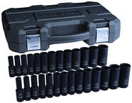 27PC 1/2" DR 6PT SAE/METRIC DEEP - Best Tool & Supply