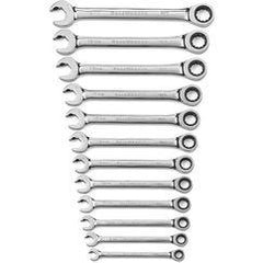 12PC OPEN END RATCHETING WRENCH SET - Best Tool & Supply
