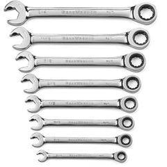8PC OPEN END RATCHETING WRENCH SET - Best Tool & Supply