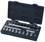 23PC 3/8" DR 20MM PASS-THRU VORTEX - Best Tool & Supply