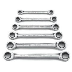 6PC DBL BOX RATCHETING WRENCH SET - Best Tool & Supply