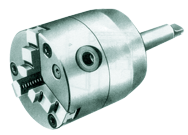 Self-Centering Chuck with Taper SH - 3" 2 MT Mount; 3-Jaw - Best Tool & Supply