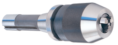 1/32 - 1/2'' Capacity - 5/8 SS SH - Keyless Drill Chuck with Integral Shank - Best Tool & Supply