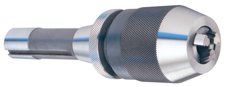 1/32 - 1/2'' Capacity - R8 Shank - Keyless Drill Chuck with Integral Shank - Best Tool & Supply