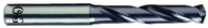 5.70mm Dia-3XD Coolant-Thru 2-Flute HY-PRO Carbide Drill-HP253 - Best Tool & Supply