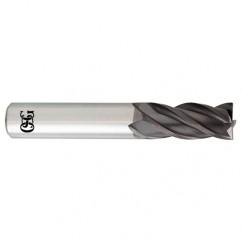 13/64 x 1/4 x 5/8 x 2-1/2 4Fl  Square Carbide End Mill - TiALN - Best Tool & Supply