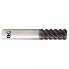 3/8 x 3/8 x 3/8 x 3/8 6Fl  Square Carbide End Mill - TiALN - Best Tool & Supply