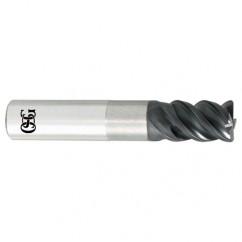 12mm x 12mm x 18mm x 102mm 4Fl 1.5mm Square Carbide End Mill - TiALN - Best Tool & Supply