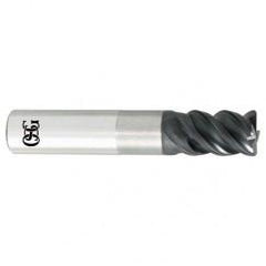 8mm x 8mm x 12mm x 75mm 4Fl 1mm Square Carbide End Mill - TiALN - Best Tool & Supply