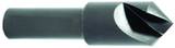 1-1/4" Size-1/2 Shank-60°-HSS Single Flute Countersink - Best Tool & Supply