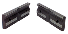 1-Pair Matching V-Groove Jaw Plates; For: 3" Speed Vise - Best Tool & Supply