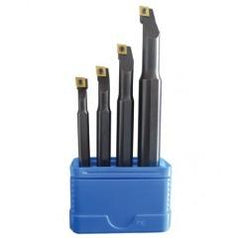 Set of 4 Boring Bars - Includes 1 of Each: S05HSCLCR2, S06JSCLCR2, S08KSCLCR2, S10MSCLCR2 - Best Tool & Supply