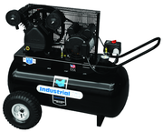 20 Gal. Single Stage Air Compressor, Horizontal, Cast Iron, 135 PSI - Best Tool & Supply