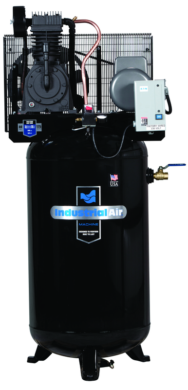 80 Gal Two Stage Air Compressor, Vertical, 175 PSI - Best Tool & Supply