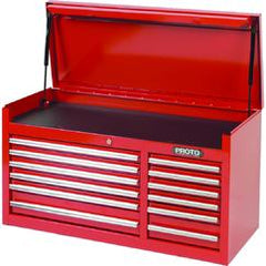 Proto® 440SS 41" Top Chest - 12 Drawer, Black - Best Tool & Supply