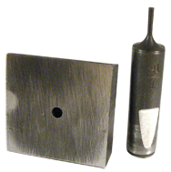 Punch & Die Set for Bench Punch - 3/8" Square - Best Tool & Supply