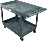 Service Cart - 31-1/8 x 17-1/8'' 2 Shelves 550 lb Capacity - Best Tool & Supply