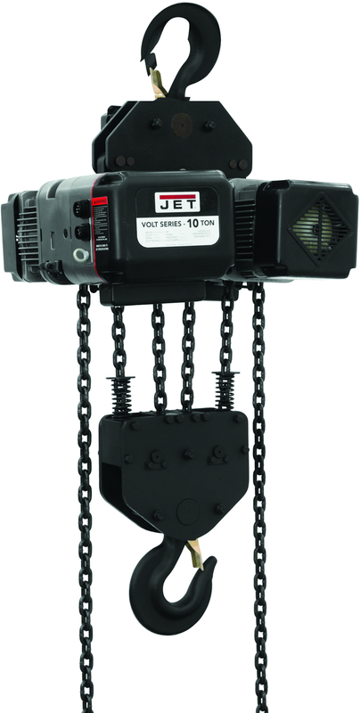 10AEH-34-10, 10-Ton VFD Electric Hoist 3-Phase with 10' Lift - Best Tool & Supply