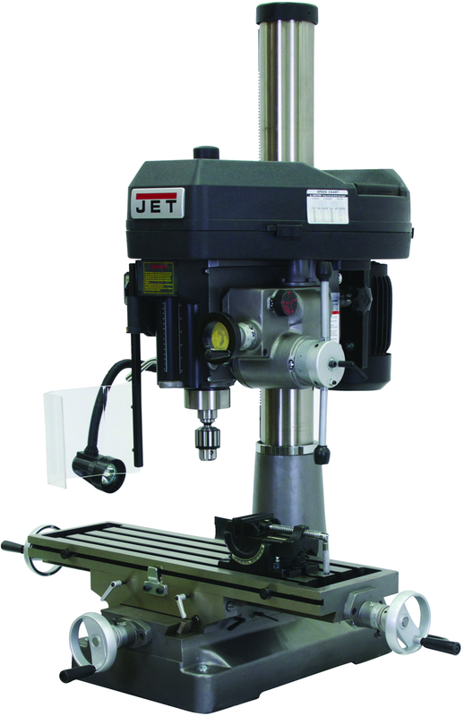 JMD-18PFN Mill/Drill With Power Downfeed 115/230V 1PH - Best Tool & Supply