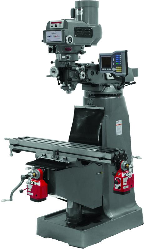 JTM-4VS Mill With X and Y-Axis Powerfeeds - Best Tool & Supply