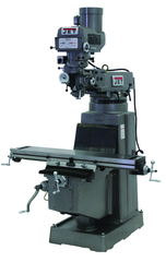 JTM-1050 Mill With 3-Axis ACU-RITE 200S DRO (Quill) With X and Y-Axis Powerfeeds - Best Tool & Supply