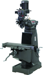 JTM-2 Mill With 3-Axis Newall DP500 DRO (Quill) With X-Axis Powerfeeds - Best Tool & Supply