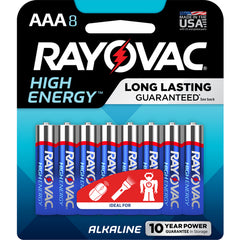 AAA High Energy Alkaline Batt-8Pk - Best Tool & Supply