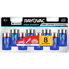 C High Energy Alkaline Batt-8Pk - Best Tool & Supply