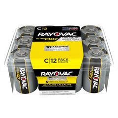 C Size Ultrapro Alkaline Batt-12Pk - Best Tool & Supply