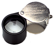 #816168 - 7X Power - 19.8mm Round - Hastings Triplet Folding Magnifier - Best Tool & Supply