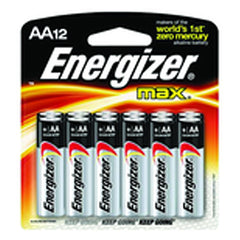 AA Max Alkaline Battery 12 Pack - Best Tool & Supply