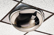 22" Dome- 2x4' 360° Drop-In Ceiling Mount - Safety Mirror - Best Tool & Supply