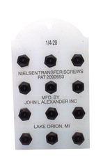 Nielsen Transfer Screw Set - 5/16 - 1/2 Set of 12) - Best Tool & Supply