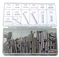 Dowel Pin Assortment - SS - 1/16 thru 1/4 Dia - Best Tool & Supply